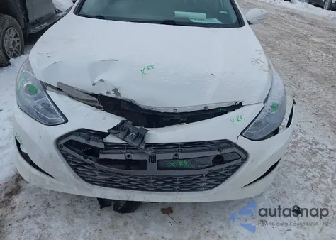 2015 Hyundai Sonata Hybrid Limited из США, поврежденный, VIN KMHEC4A44FA120775